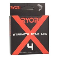 ШНУР RYOBI STRENGTH BRAID X4 GREY 150 m #0.8
